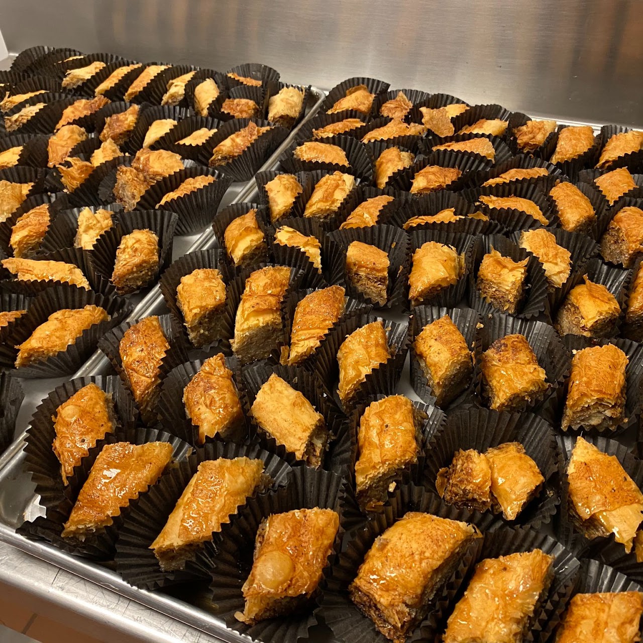 Baklava — honey-soaked phyllo pastry